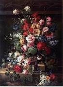 unknow artist Floral, beautiful classical still life of flowers.065 oil painting on canvas
